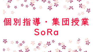 個別指導・集団授業　SoRa
